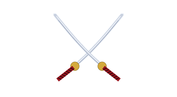 Katanas croisés